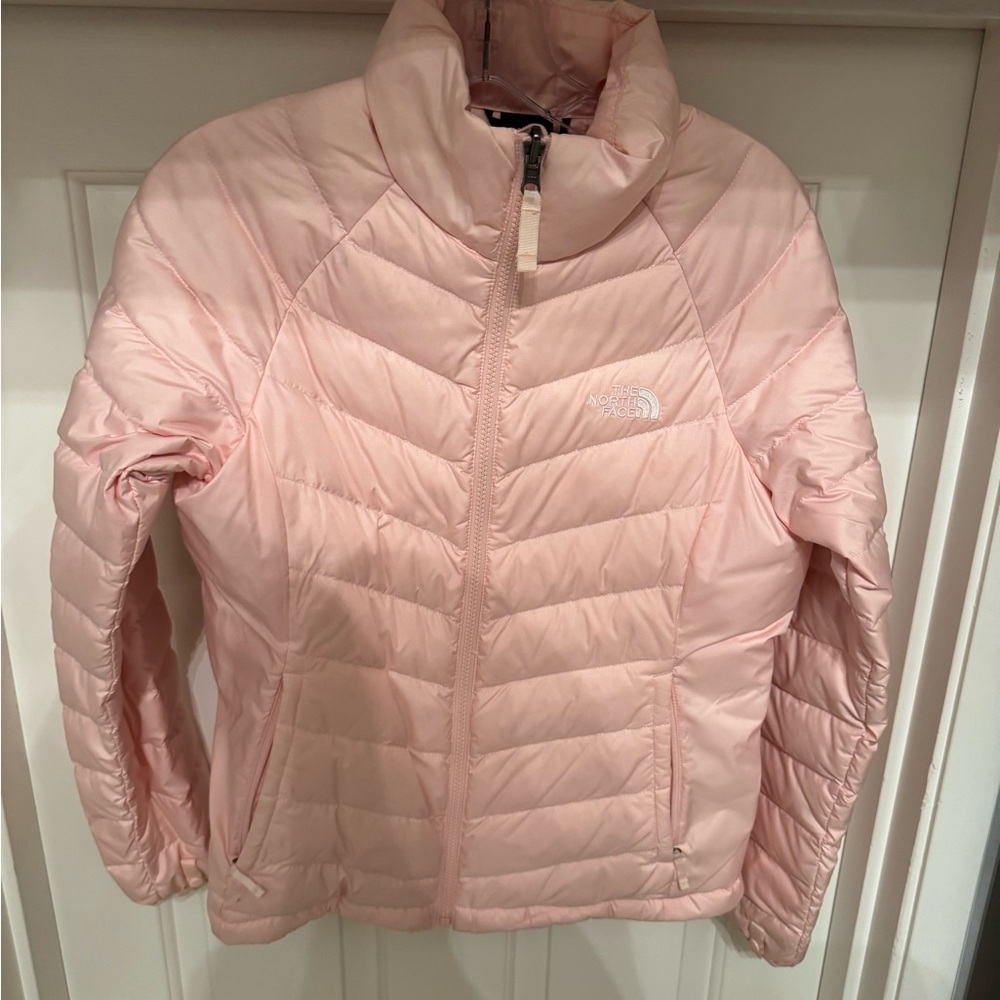 The North Face Light Pink Women's Jacket. Use only two times.